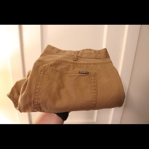 Eddie Bauer 5 Pocket Pants - Dark Tan - 42/32